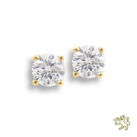 Windsor 0.20ct Diamond Yellow Gold Earrings