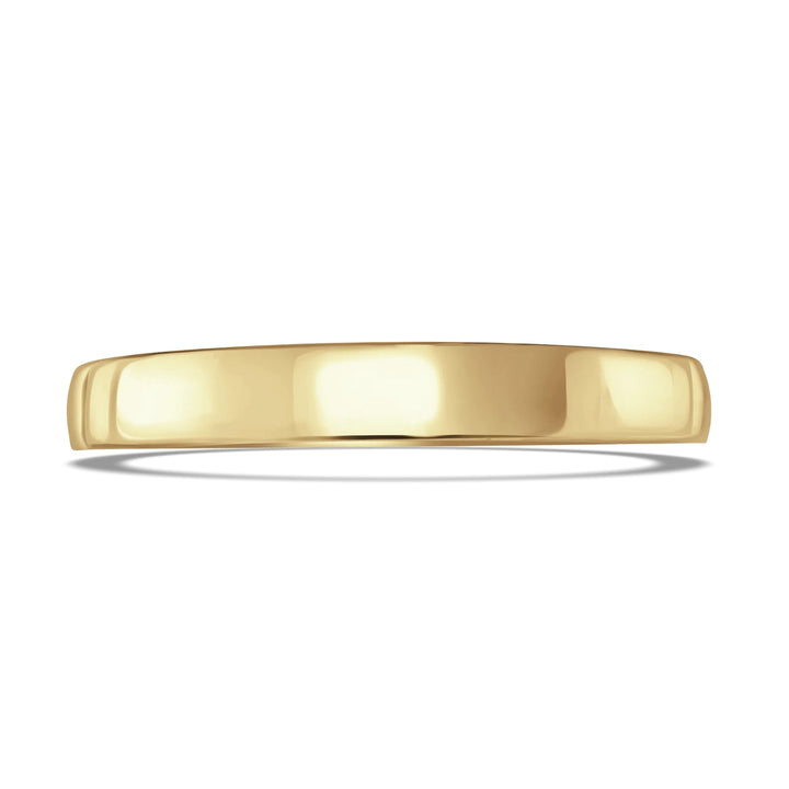2.5mm Traditional Court 18ct Yellow Gold Wedding Ring by Brown & Newirth