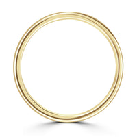 2.5mm Traditional Court 18ct Yellow Gold Wedding Ring by Brown & Newirth