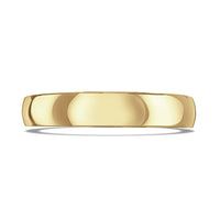 4mm Traditional 18ct Yellow Gold Wedding Ring by Brown & Newirth