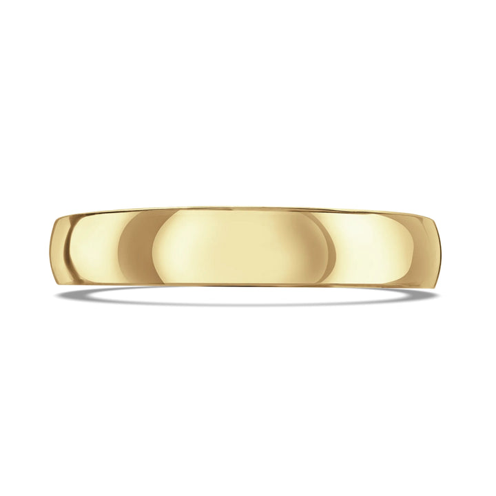 4mm Traditional 18ct Yellow Gold Wedding Ring by Brown & Newirth