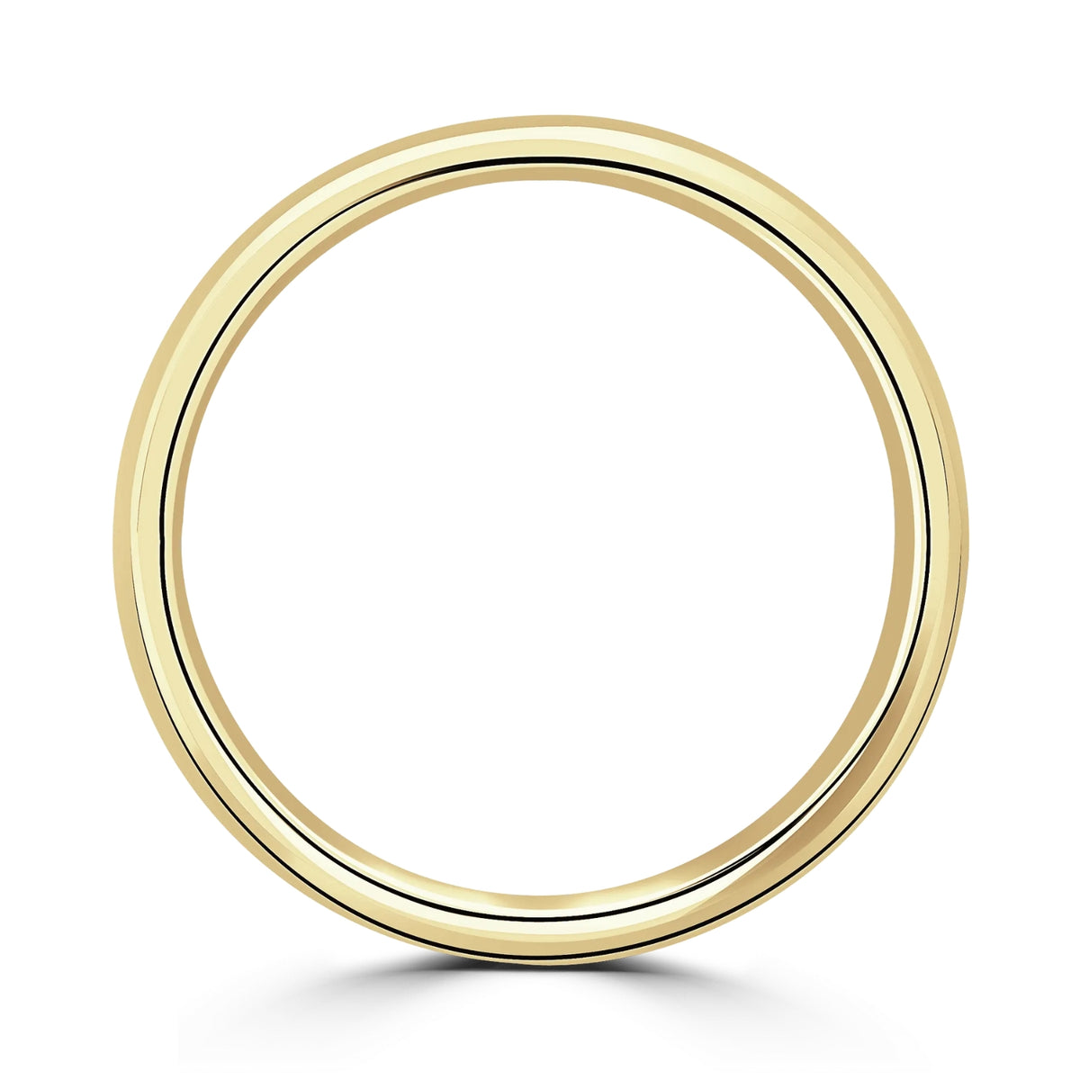 4mm Traditional 18ct Yellow Gold Wedding Ring by Brown & Newirth - Michael Jones Jeweller
