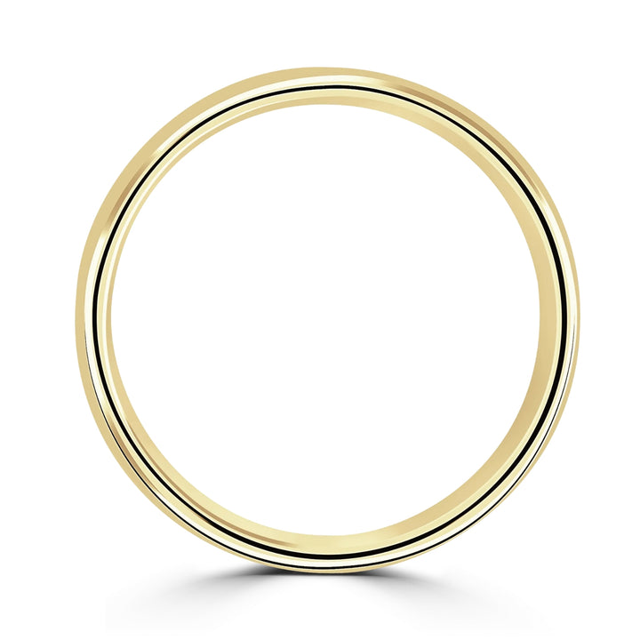 5mm Traditional Court 18ct Yellow Gold Wedding Ring by Brown & Newirth