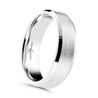 5mm Dexter Platinum Wedding Ring by Brown & Newirth