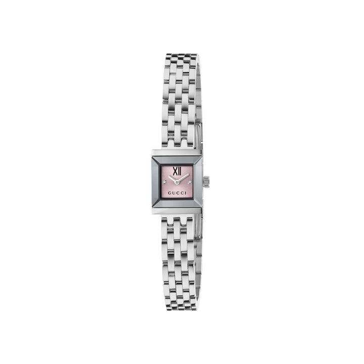 GUCCI G-Frame 14mm Quartz Diamond Set Watch YA128539 - Michael Jones Jeweller
