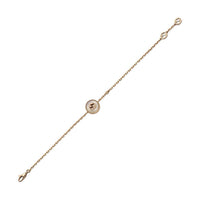 Gucci Interlocking G Mother Of Pearl and Diamond 18ct Rose Gold Bracelet - Michael Jones Jeweller