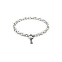Gucci Trademark Silver Key Bracelet