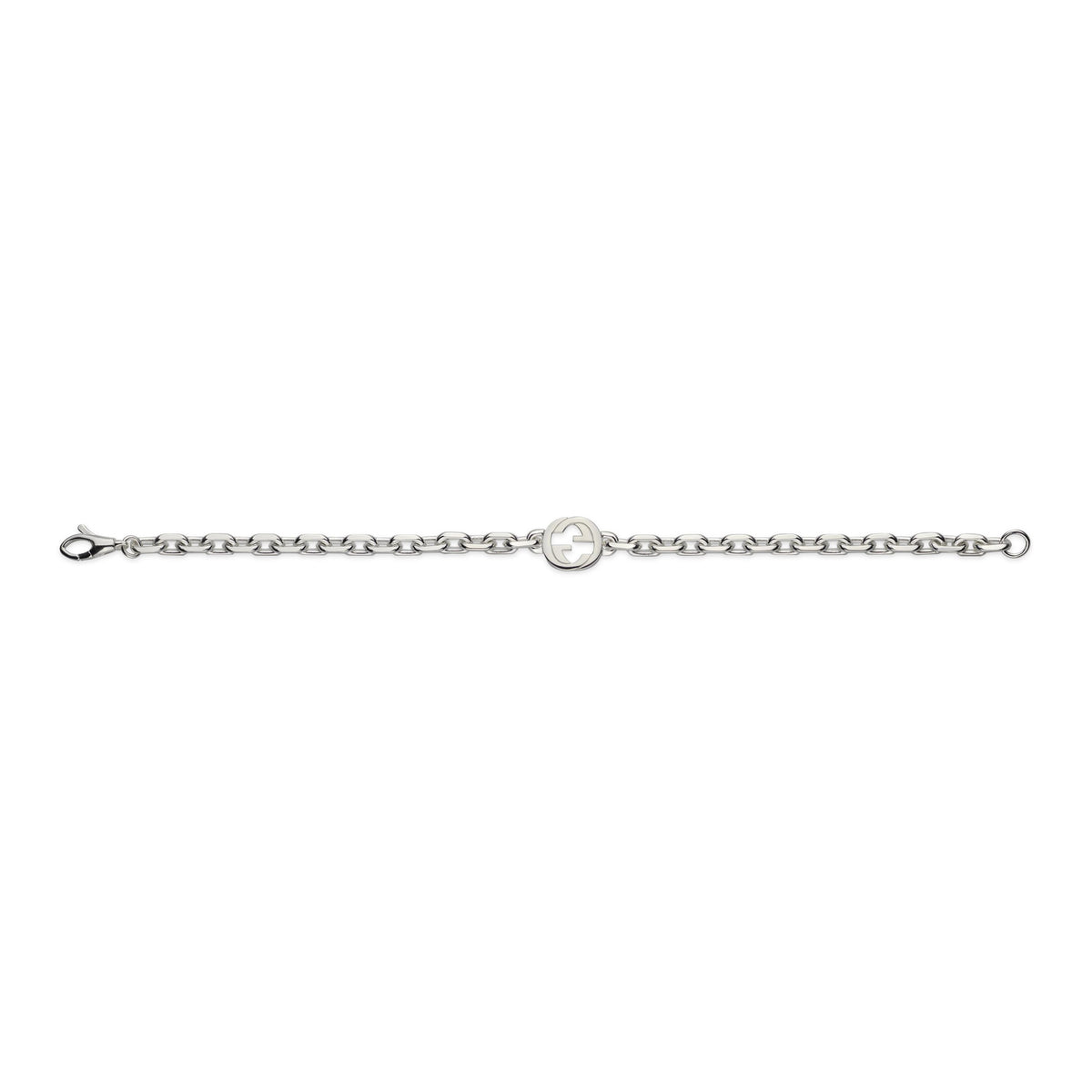 Gucci Interlocking Silver Bracelet - Michael Jones Jeweller