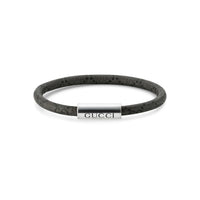 Gucci Trademark Supreme Canvas Silver Bracelet