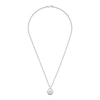 Gucci Trademark Silver Hexagonal Necklace 50-55cm - Michael Jones Jeweller