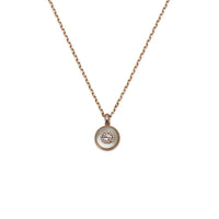 Gucci Interlocking G Mother Of Pearl and Diamond 18ct Rose Gold Necklace - Michael Jones Jeweller
