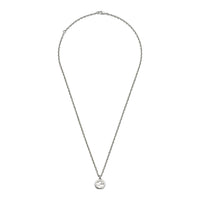 Gucci Interlocking G Silver Necklace 45-50cm - Michael Jones Jeweller
