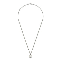 Gucci Interlocking G Silver Necklace 45-50cm