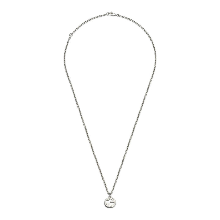 Gucci Interlocking G Silver Necklace 45-50cm
