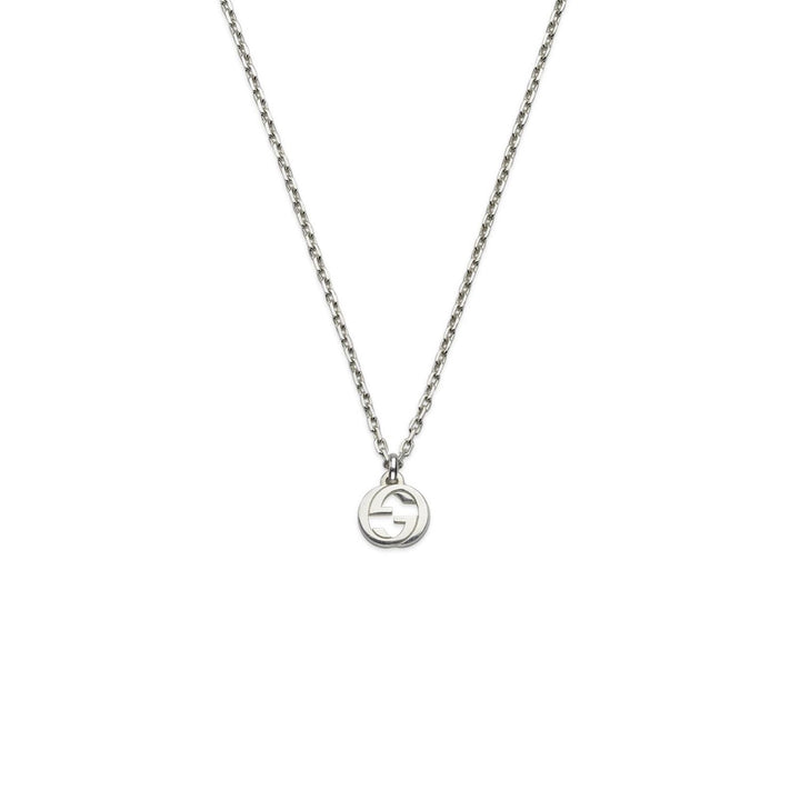 Gucci Interlocking G Silver Necklace 45-50cm