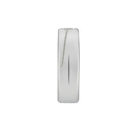 Gucci Interlocking G 6mm Diagonal Silver Ring Size T-U - Michael Jones Jeweller