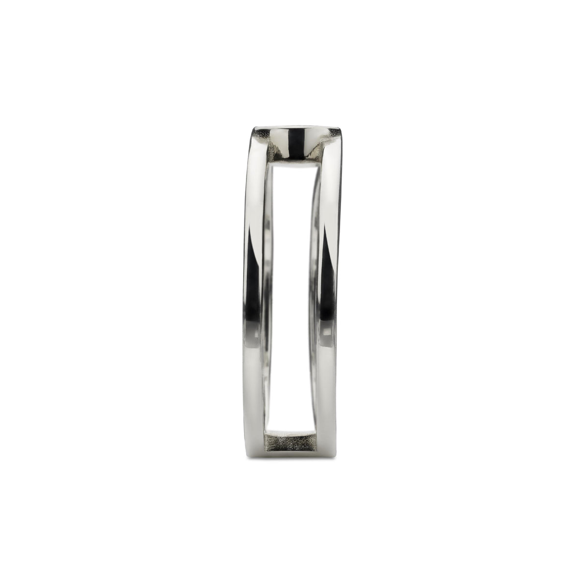 Gucci Interlocking Silver Ring Size S - Michael Jones Jeweller