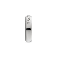 Gucci Blind For Love Silver 5mm Ring Size R