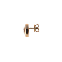 Gucci Interlocking G Mother of Pearl and Diamond 18ct Rose Gold Stud Earrings - Michael Jones Jeweller