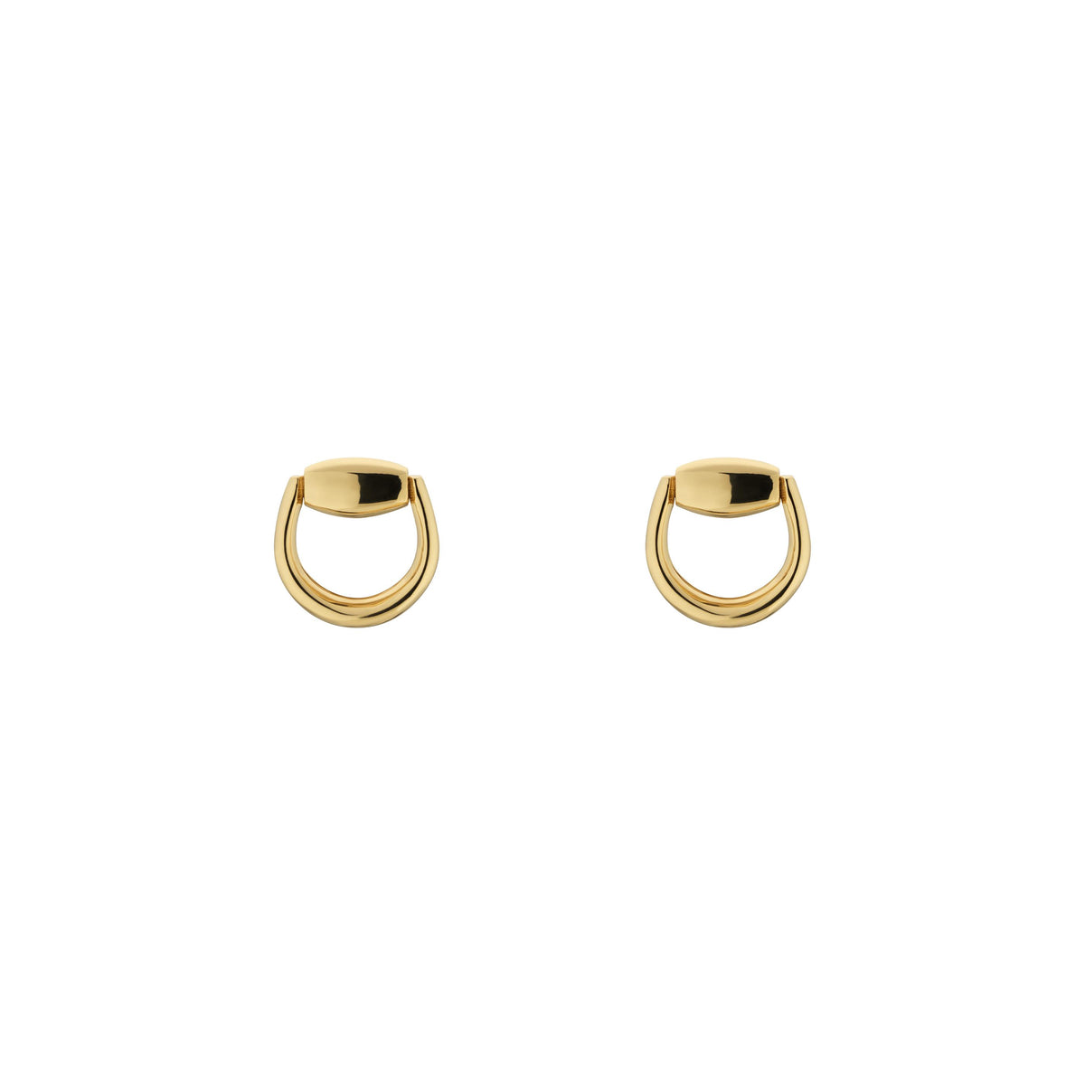 Gucci Horsebit 18ct Yellow Gold Earrings - Michael Jones Jeweller