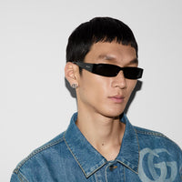 Gucci GG Marmont Silver Stud Earrings