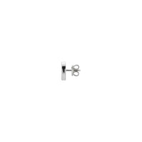 Gucci Interlocking G Silver Stud Earrings