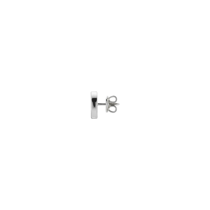 Gucci Interlocking G Silver Stud Earrings