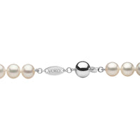 Yoko Classic 7mm Freshwater Pearl 18ct White Gold Necklace