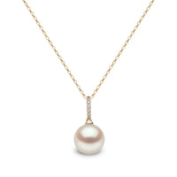 Yoko Classic Freshwater Pearl 18ct Yellow Gold Drop Pendant