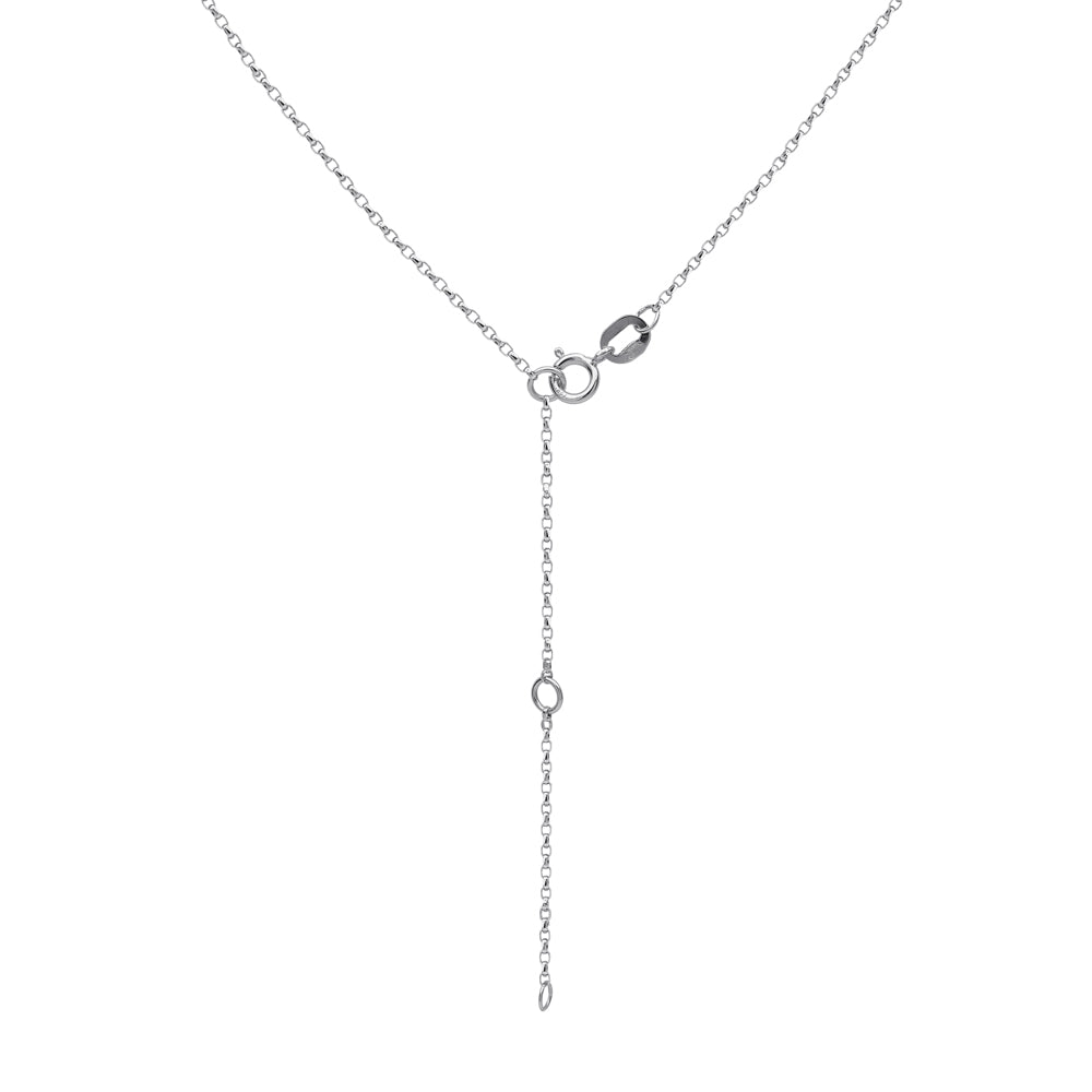 Yoko Classic Akoya Pearl and Diamond 18ct White Gold Pendant - Michael Jones Jeweller