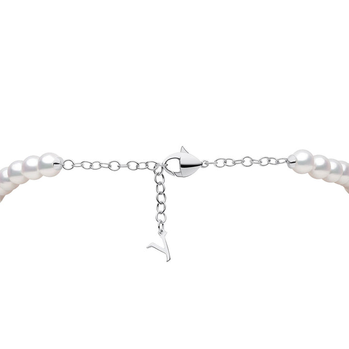 Yoko O by Yoko Freshwater Pearl & Diamond 18ct White Gold Strand Necklace