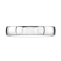 4mm Contemporary Court Palladium 500 Wedding Ring by Brown & Newirth - Michael Jones Jeweller