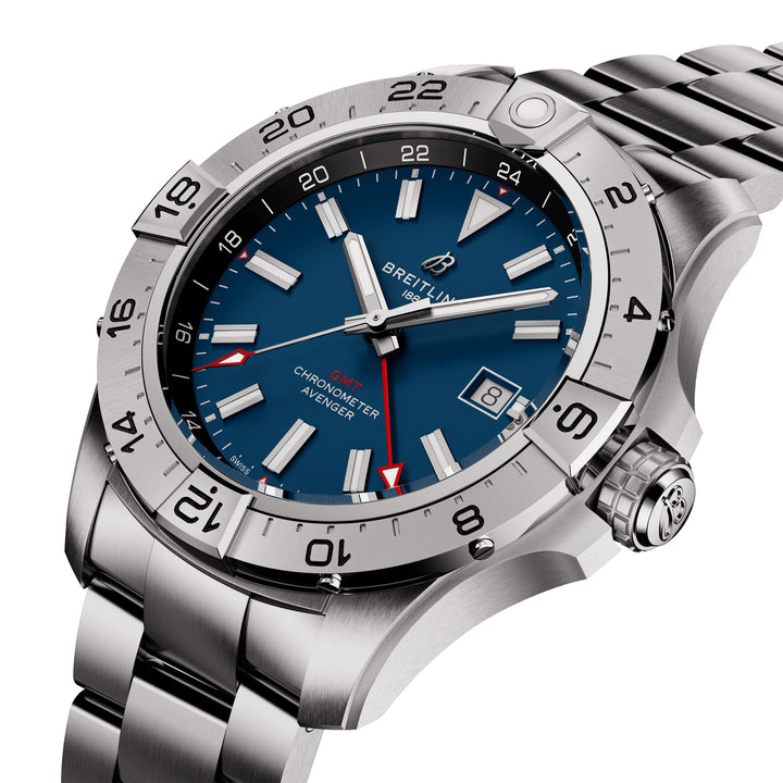 Breitling Avenger GMT 44mm Automatic Watch A32320101C1A1 - Michael Jones Jeweller