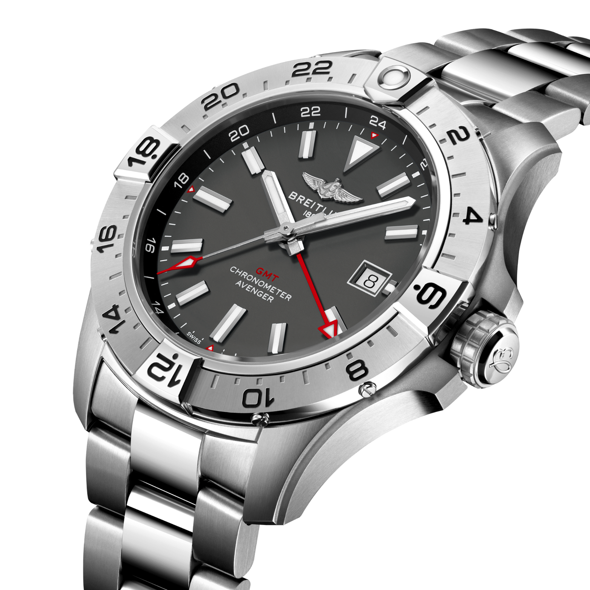 Breitling Avenger Automatic GMT 44 UK Exclusive Automatic Watch A323203B1B1A1