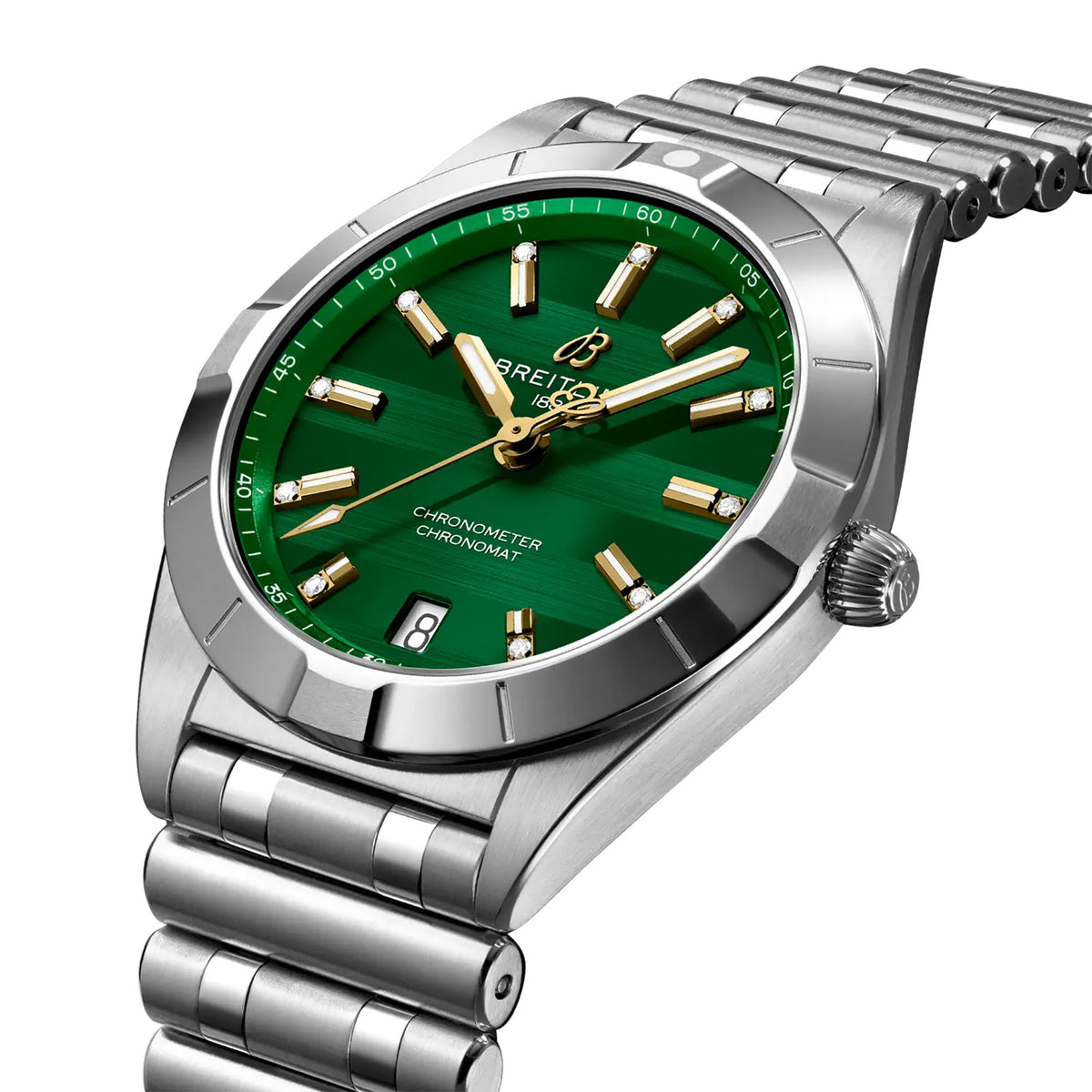 Breitling Chronomat Six Nations Ireland 32mm Quartz Watch A773107A1L1A1 - Michael Jones Jeweller