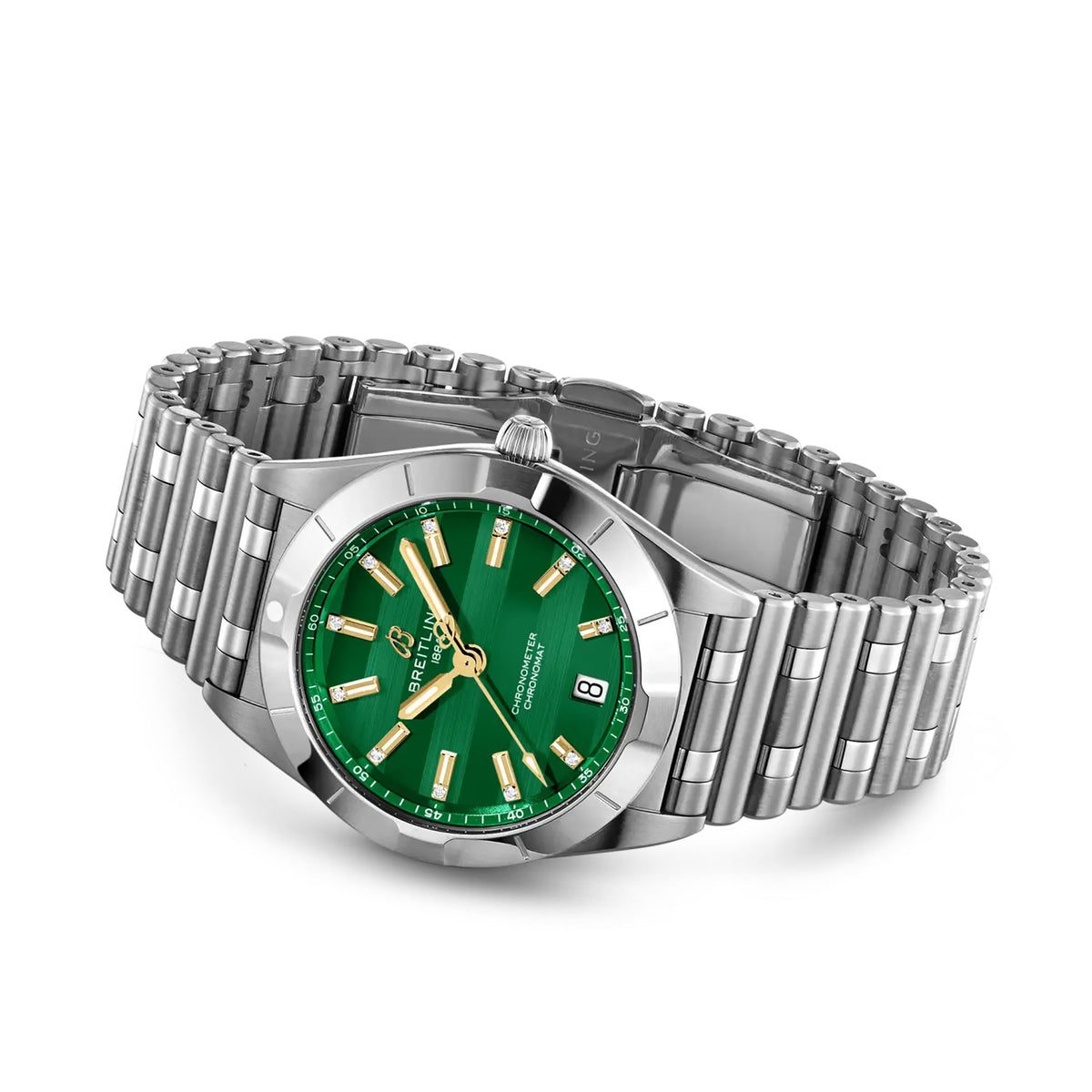 Breitling Chronomat Six Nations Ireland 32mm Quartz Watch A773107A1L1A1 - Michael Jones Jeweller