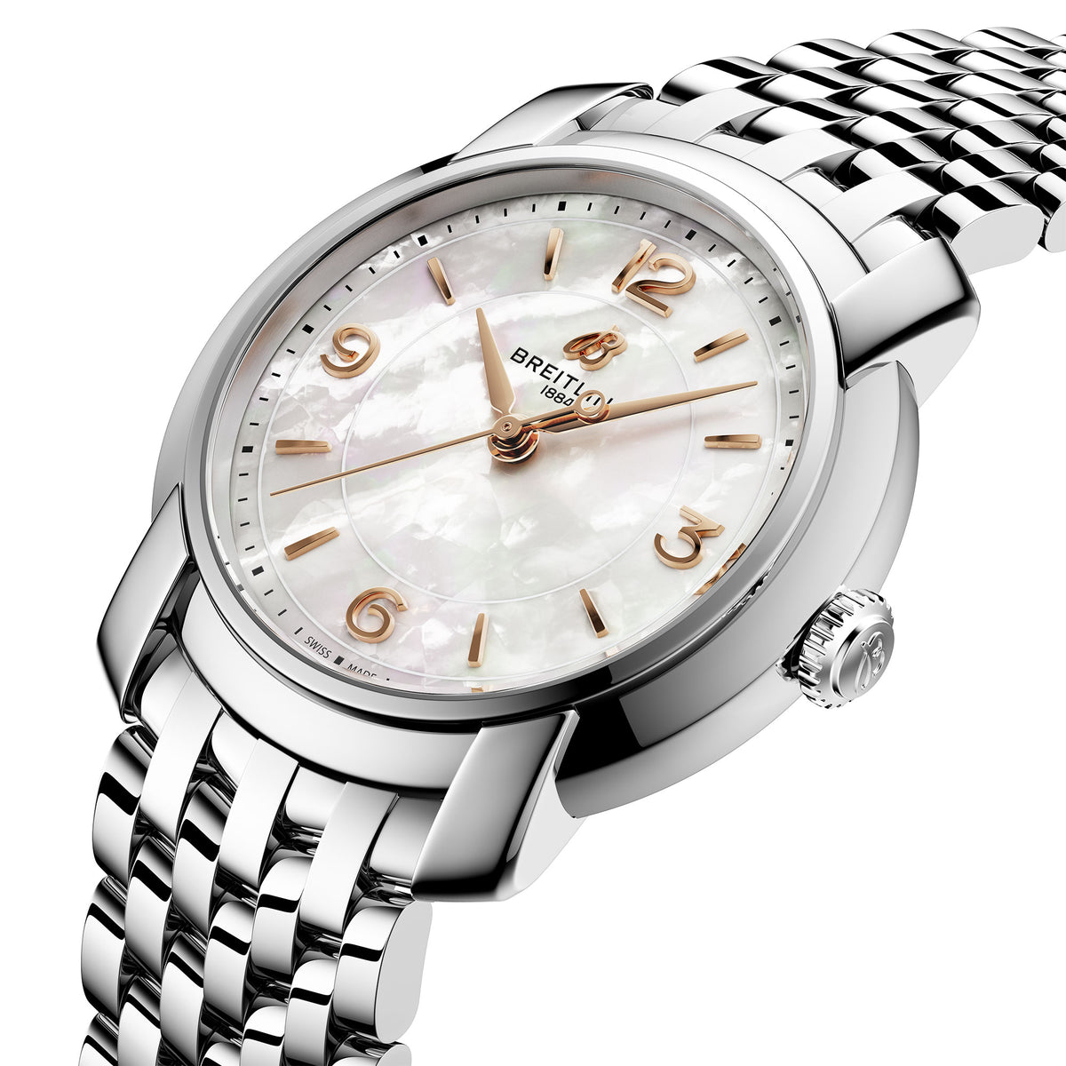 Breitling Lady Premier 32mm Quartz Watch A77330121A2A1 - Michael Jones Jeweller