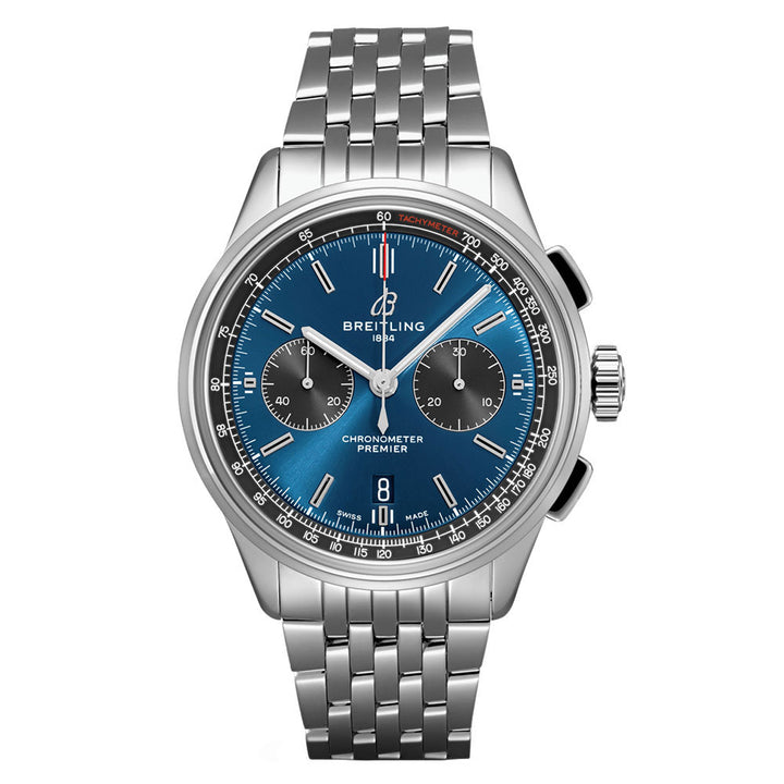 Breitling Premier B01 Chronograph 42mm Chronometer Automatic Watch AB0118A61C1A1 - Michael Jones Jeweller