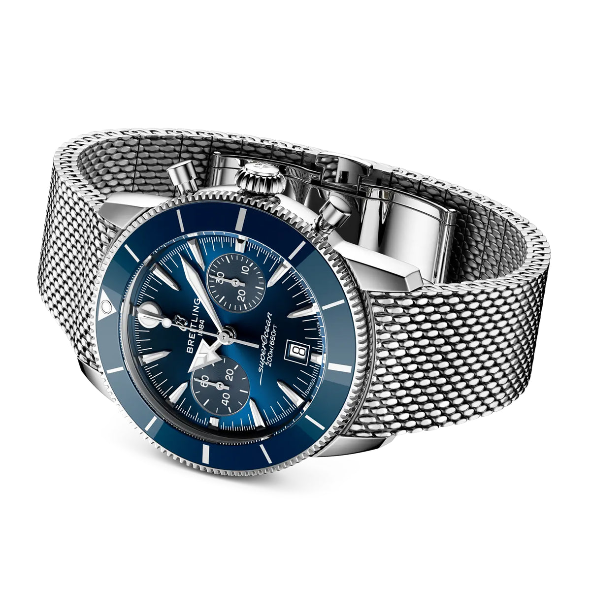 Breitling Superocean Heritage B01 Chronograph 42mm Automatic Watch AB0156161C1A1 - Michael Jones Jeweller