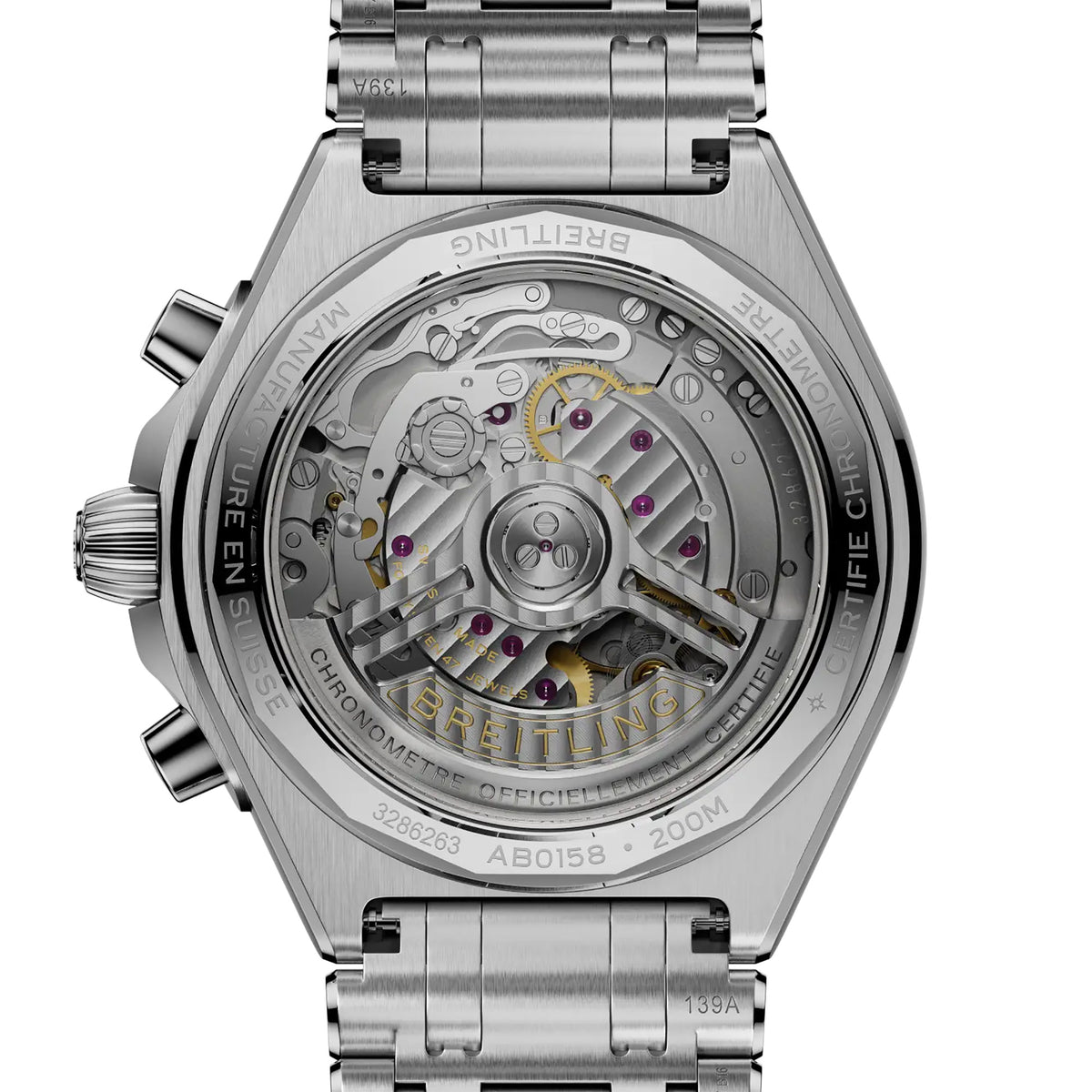 Breitling Chronomat B01 Chronograph 42mm Automatic Watch AB0158101L1A1 - Michael Jones Jeweller