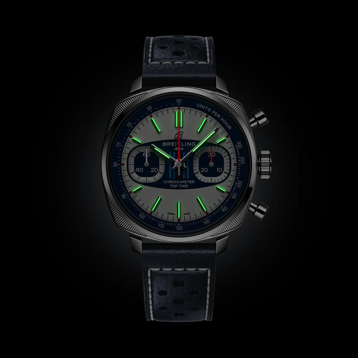 Breitling Top Time B01 Martini Racing Limited Edition 38mm Automatic Watch AB01772A1G1X1 - Michael Jones Jeweller