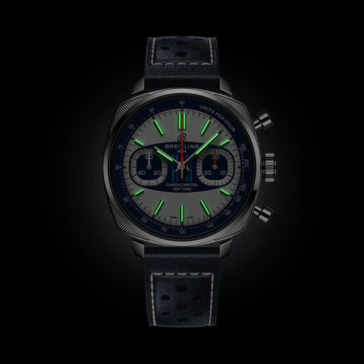 Breitling Top Time B01 Martini Racing Limited Edition 38mm Automatic Watch AB01772A1G1X1