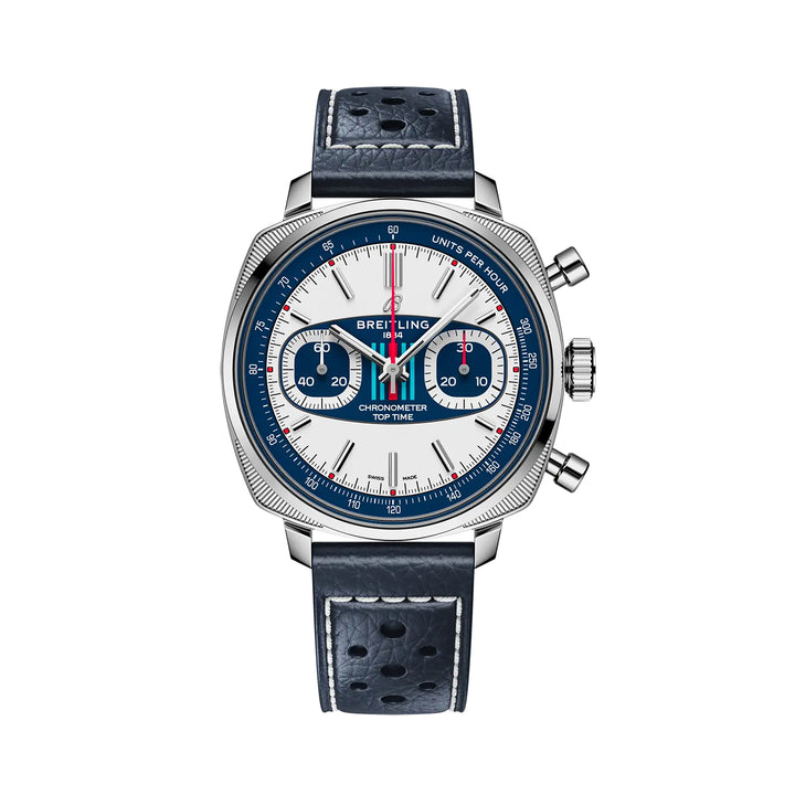 Breitling Top Time B01 Martini Racing Limited Edition 38mm Automatic Watch AB01772A1G1X1