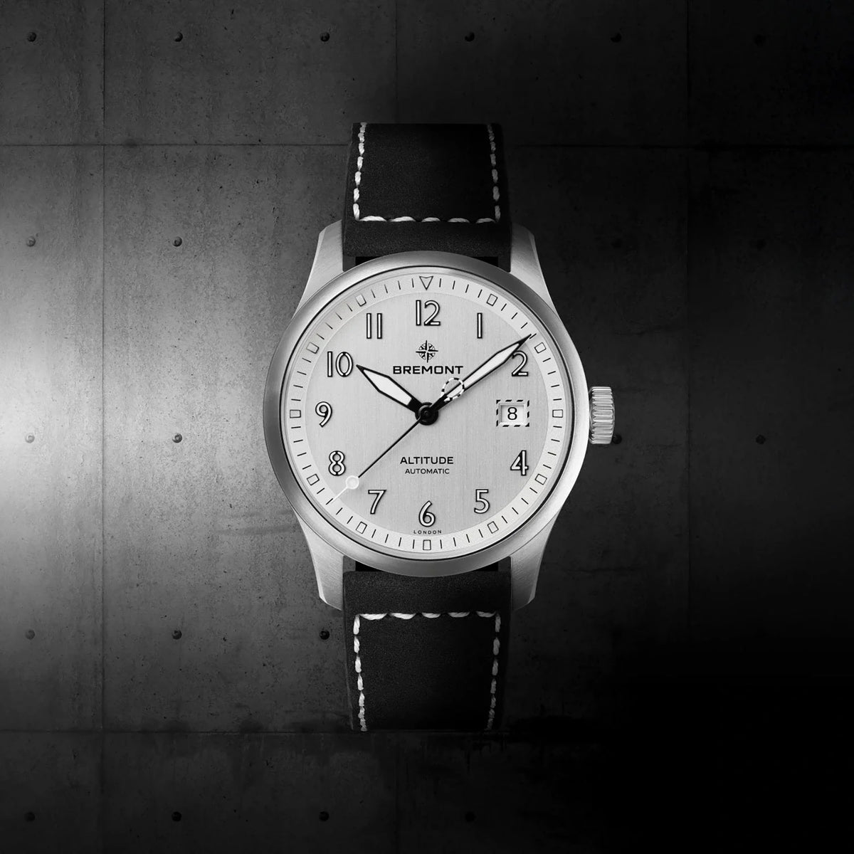 Bremont Altitude 39 Date Automatic Watch ALT39-DT-SS-SI-L-S - Michael Jones Jeweller
