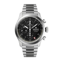 Bremont Altitude 42mm Chronograph GMT Automatic Watch ALT42-CHR-G-SS-BK-B