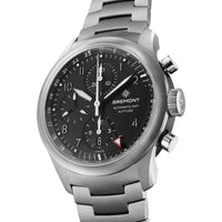Bremont Altitude 42mm Chronograph GMT Automatic Watch ALT42-CHR-G-SS-BK-B