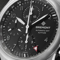 Bremont Altitude 42mm Chronograph GMT Automatic Watch ALT42-CHR-G-SS-BK-B