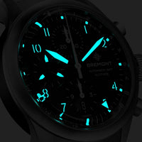 Bremont Altitude 42mm Chronograph GMT Automatic Watch ALT42-CHR-G-SS-BK-B