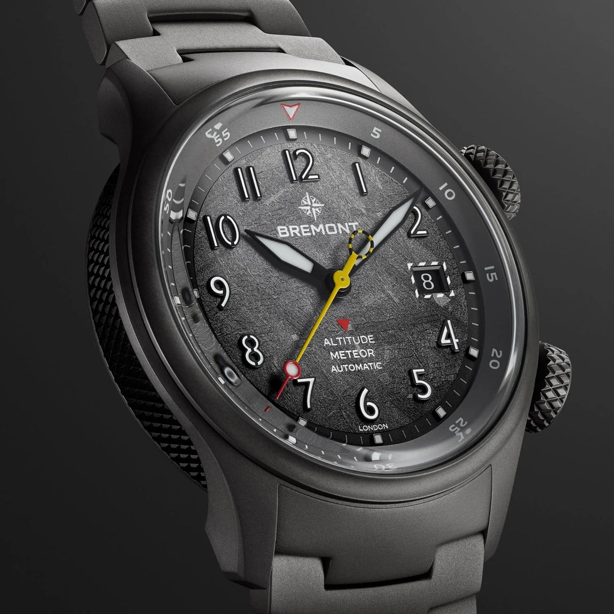 Bremont Altitude MB Meteor Stealth Grey Limited Edition 42mm Automatic Watch ALT42-MT-GRTI-GR-B - Michael Jones Jeweller