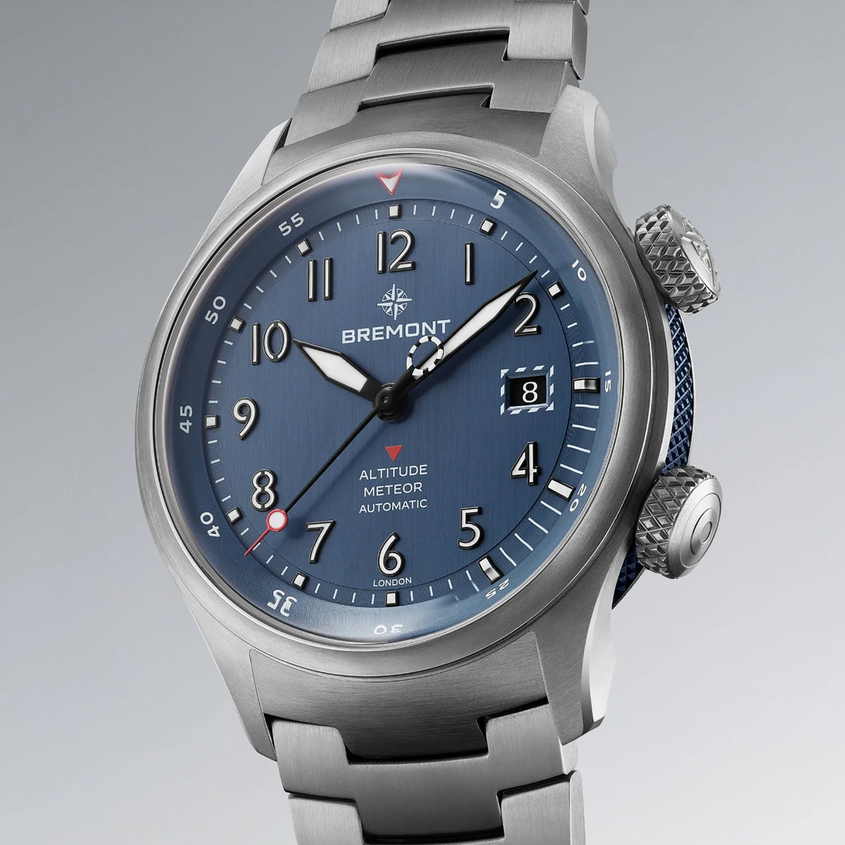 Bremont Altitude MB Meteor 42mm Automatic Watch ALT42-MT-TI-BLBL-B - Michael Jones Jeweller